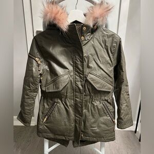 Girls’ SAM. Hudson Jacket Pink Fur